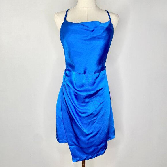 Zara - Bright Blue Dress - Picture 1 of 5